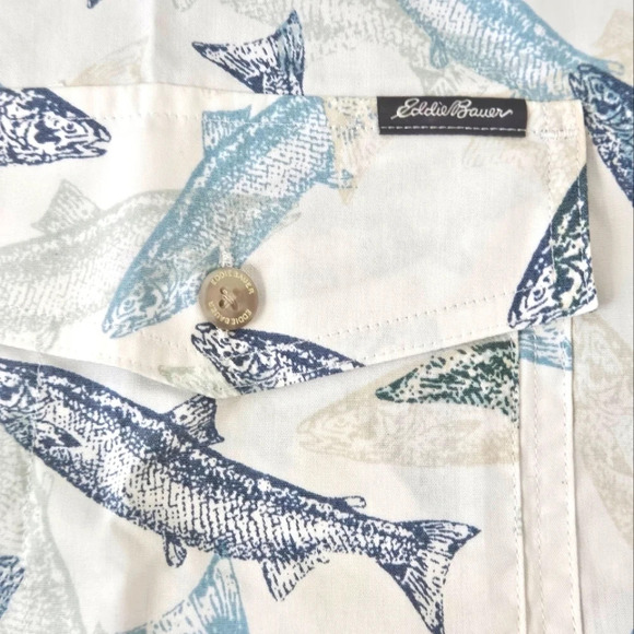 NWT Eddie Bauer short sleeve shirt - Picture 4 of 7